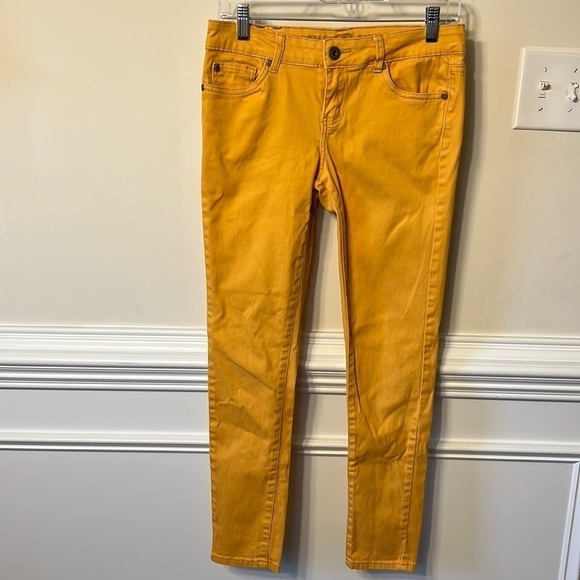 Velvet Heart Skinny Jeans Yellow Size 27 - Picture 2 of 16